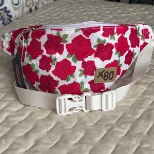 Extreme X80 Floral Rose Print Fanny Pack